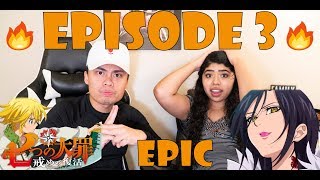 The Seven Deadly Sins Season 2 Episode 3 Reaction Nanatsu no Taizai MELIODAS SACRED TREASURE [upl. by Budding]