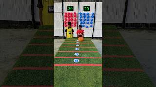 Who will be the first to score 20 points in the rugby ball challenge [upl. by Brianne]