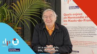 La mer en débat en Normandie  Hauts de France  3 questions à Francis Beaucire membre de la CNDP [upl. by Anaeerb]