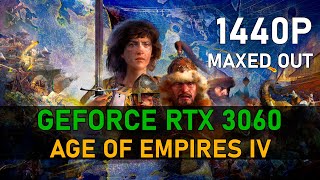 Age of Empires IV  RTX 3060  2K Max settings [upl. by Eecal]