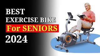 Best Exercise Bike for Seniors in 2024  Best LowImpact Exercise Bike [upl. by Yenroc776]