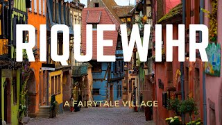 Riquewihr Alsace  A fairytale village in reality  Day trip alsace christmas [upl. by Iaw]