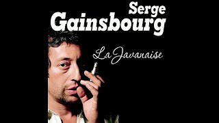 Serge Gainsbourg  La javanaise conceptkaraoke [upl. by Diarmit]