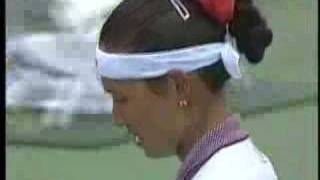 Arantxa Sanchez Vicario vs Kimiko Date 96 Oly QF part 19 [upl. by Ola]