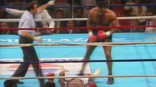 Tyson vs Spinks  1st Round Knockout [upl. by Kataway]