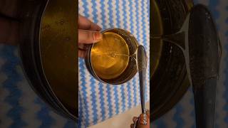 How to make Sugar wax at home in HindiDiy sugar wax with lemon amp stripsWaxing with SpoonShorts [upl. by Guadalupe]