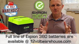 Expion 360 Lithium  360 Amp Hour Battery Unboxing [upl. by Reivaj]