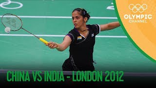 Saina Nehwal Wins Badminton Womens Singles Bronze  IND v CHN  London 2012 Olympics [upl. by Iraam]