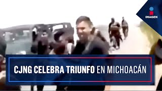 “Nos la pelaron” CJNG celebra haber matado a rivales en Aguililla  Noticias con Ciro Gómez Leyva [upl. by Ycal]