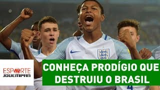 Rhian Brewster conheça prodígio que DESTRUIU o Brasil Sub17 [upl. by Magner]