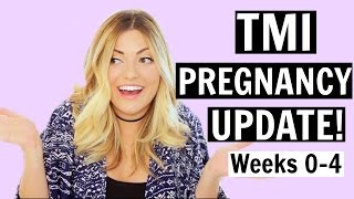 PREGNANCY UPDATE Weeks 04 Early Symptoms Were We Trying [upl. by Laon]