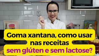 Por que usar goma xantana nas receitas sem glúten [upl. by Ferrigno]