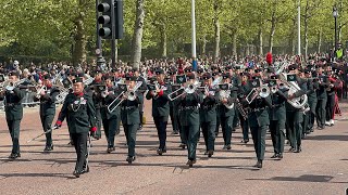 Changing the Guard  The Band of the Brigade of Gurkhas and The Band of the Welsh Guards [upl. by Nov352]