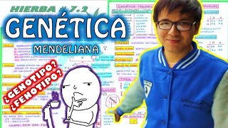 BIOLOGÍA FREE   GENETICA I  LEYES DE MENDEL 👉😍🌿 [upl. by Linda509]