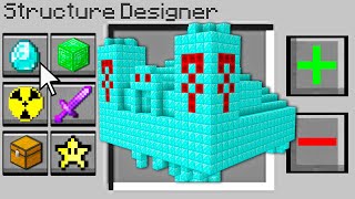 Minecraft But You Can Design Structures [upl. by Robb]