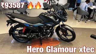 Hero Glamour Xtec Sleek Powerful and Smart  glamour xtec 2024 model [upl. by Tegdirb]