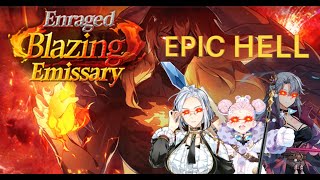 Epic Seven Enraged Blazing Emissary Epic Hell [upl. by Hsur98]