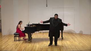 Copland Old American Songs Jose Maldonado Graduate Recital [upl. by Adalbert]