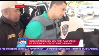 Conocen medida de Coerción a acusados de asesinar al coronel RamosTu País al Día por Super Canal 33 [upl. by Ahsinut]