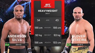 UFC Fight Night Silva vs Teixeira Highlightsquot [upl. by Grannie]