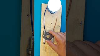 Converting a magnet into energy that lights a lamp tips diy 9diycrafts [upl. by Naujal880]