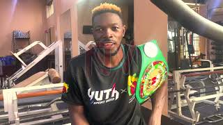 Welter weight boxer John Serunjogi eyes more international glory [upl. by Nakeber698]