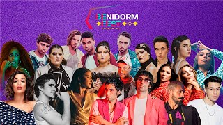 Presentación de participantes de la 2ª semifinal  Rueda de prensa  Benidorm Fest  Eurovisión 2022 [upl. by Noiro]