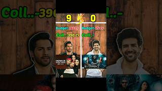 Varun Dhawan 🆚 Kartik Aryan Highest Grossing 🤯 shorts [upl. by Ines237]