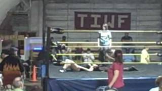 TIWF  Trenton TN 4310 Angela DeBella vs Billion Dollar Baby [upl. by Abbotsun]