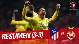 Resumen Atlético de Madrid vs Girona FC 33 [upl. by Aronos]