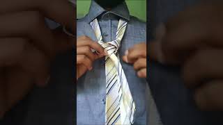 Double Windsor Tie Knot Easy amp Simple Tie Knot 👔😎 tieatie windsortie fashiontips [upl. by Kennie]