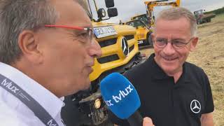 Présentation Unimog à la foire agricole de Libramont 2019 [upl. by Lasley]