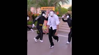 Stephen A broke out his best dance moves with the Jabbawockeez in Las Vegas 🕺 [upl. by Ahso341]