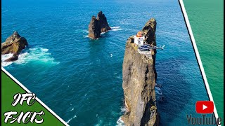 Farol de Thridrangar Vestmannaeyjar  O Farol mais isolado do mundo Islândia [upl. by Laise]