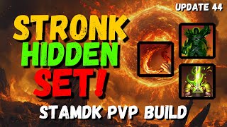 NOBODY talks about this SET 🤐 Stamdk PVP Build  ESO Gold Road [upl. by Mercedes]