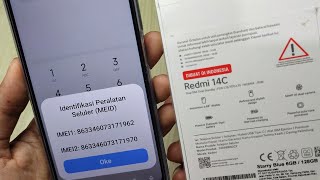 cara melihat IMEI HP Redmi 14c [upl. by Suirad]