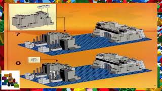 LEGO instructions  Castle  Royal Knights  6078  Royal Drawbridge [upl. by Trilby626]