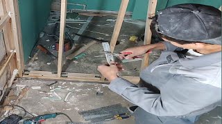 Can You REALLY Divide a Wall with Plasterboard in 5 Minutes [upl. by Neenaj]