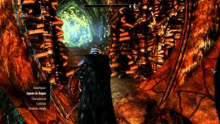 Mision final en la cima de apocrypha skyrim dragonborn pc walkthrough español 1080 HD [upl. by Thurston]