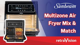 Sunbeam Multizone Air Fryer Mix amp Match [upl. by Aivull]