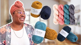 Yarn Snob Reviews WECROCHET Summer Yarns THE COTTON EPISODE [upl. by Phedra]