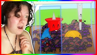 NOT THE BUGS AGAIN  BFDIA 3 Insectophobes Nightmare 3 REACTION [upl. by Lehsar290]