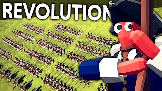 Massive MUSKET Battles TABS American Revolution [upl. by Reneta947]