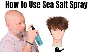 Making a Patchy Beard Look Full With Sea Salt Spray  Drews Obsessions [upl. by Enehs46]