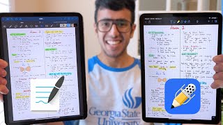 Goodnotes vs Notability BEST iPad Notetaking App 2020 🔥 [upl. by Eimmis]