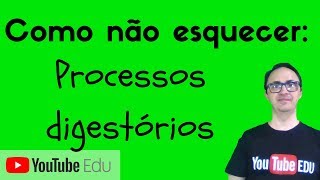 PROCESSOS DIGESTÓRIOS MINUTO DO BIOMACETE [upl. by Gerrit]