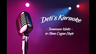 Tennessee Waltz deutsch  Alma Cogan  Karaoke [upl. by Attenauq]