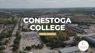 Conestoga College Doon Campus Breathtaking Drone Tour [upl. by Tandie467]