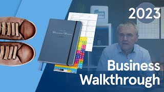 walkthrough  Business Planner blue 2023 [upl. by Gaelan]