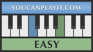 The British Grenadiers  Piano Tutorial  EASY [upl. by Canon]